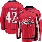 Crovyle W.Capitals #42 Martin Fehervary Red Home Breakaway Player Jerseys