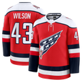 Crovyle W.Capitals #43 Tom Wilson Red Alternate Premium Player Jerseys