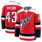 Crovyle W.Capitals #43 Tom Wilson Red Alternate Premium Player Jerseys