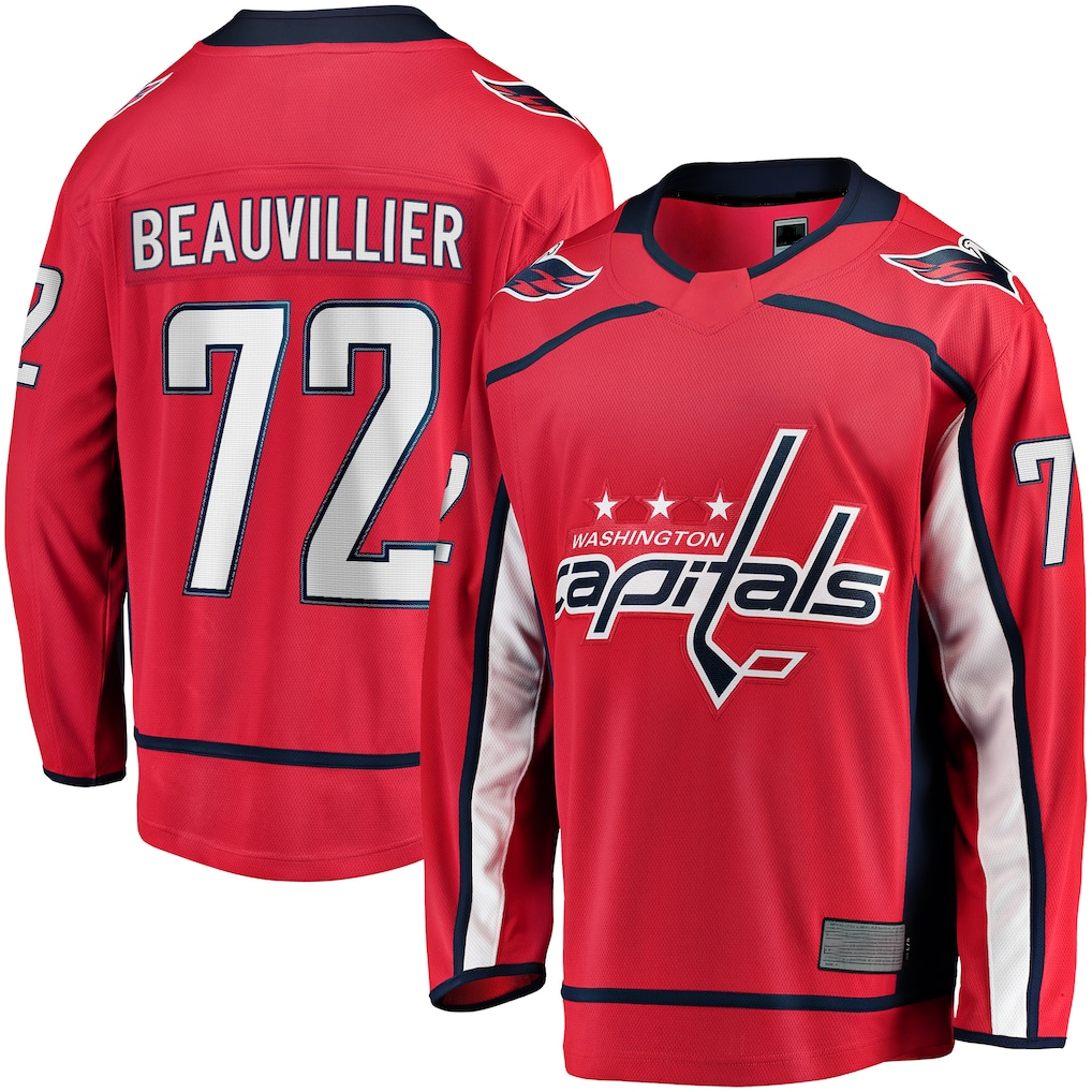 Crovyle W.Capitals #72 Anthony Beauvillier Red Home Breakaway Jerseys