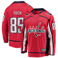Crovyle W.Capitals #89 Alex Tuch Red Home Breakaway Jerseys
