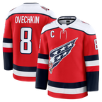 Crovyle W.Capitals #8 Alexander Ovechkin Red Alternate Premium Player Jerseys