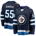 Crovyle W.Jets #55 Mark Scheifele Navy Breakaway Replica Jerseys