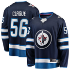 Crovyle W.Jets #56 Kale Clague Navy Home Breakaway Jerseys