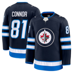 Crovyle W.Jets #81 Kyle Connor Navy Home Premium Jerseys