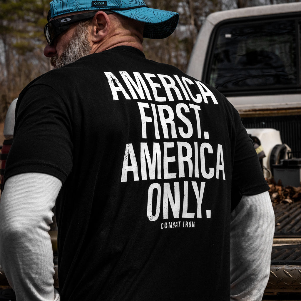 Crovyie cheap jerseys Ordering America First. American Only. Men's T-Shirt
