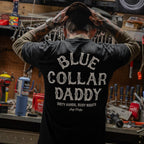 Crovyie cheap jerseys Ordering Blue Collar Daddy Men's T-Shirt