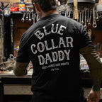 Crovyie cheap jerseys Ordering Blue Collar Daddy Men's T-Shirt