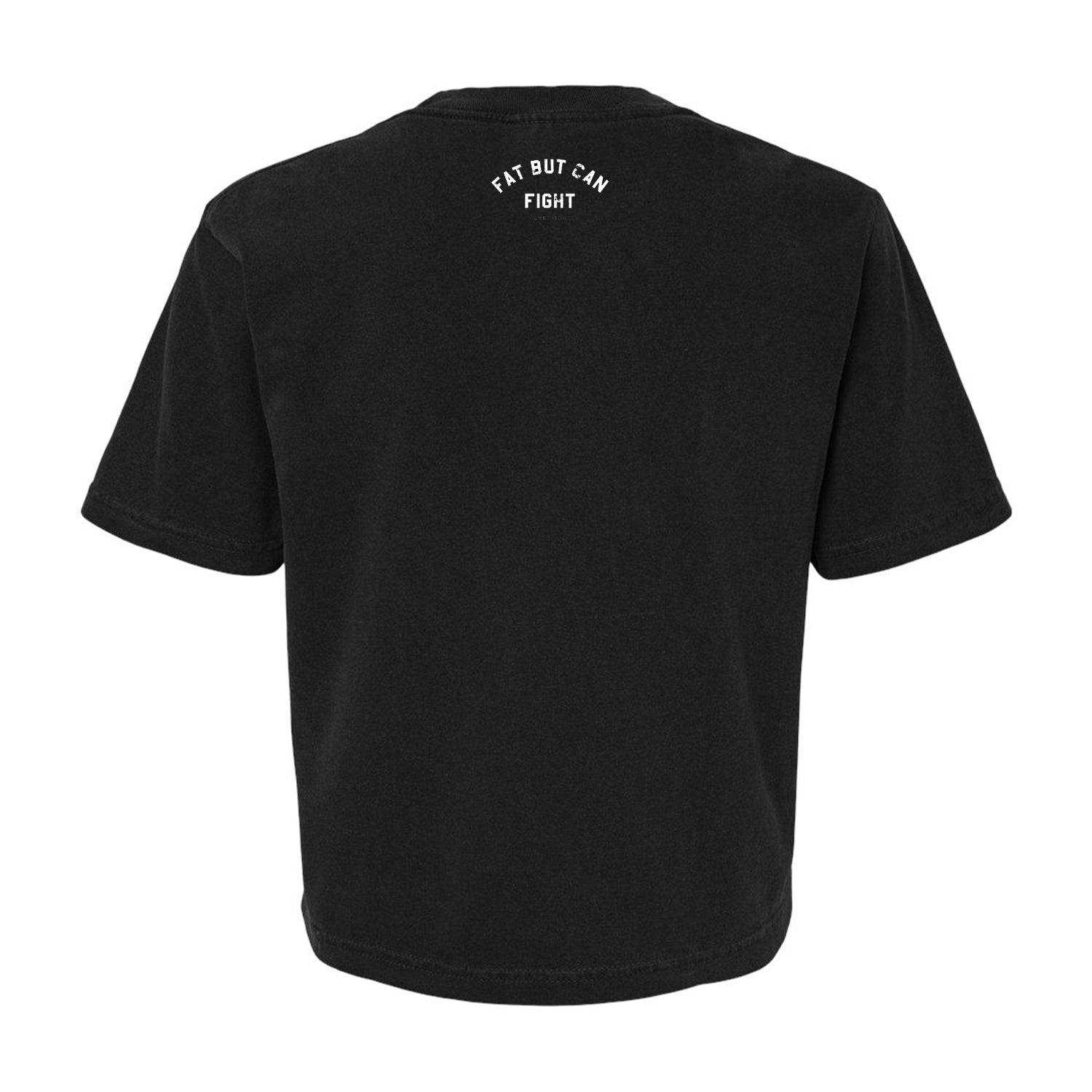 Crovyie cheap jerseys Ordering Fat But Can Fight Women's Crop Heavyweight Tee