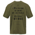 Crovyie cheap jerseys Ordering I Will Become An Enemy To The People Vintaged Midweight T-Shirt