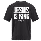Crovyie cheap jerseys Ordering Jesus Is King Heavyweight Men's T-Shirt
