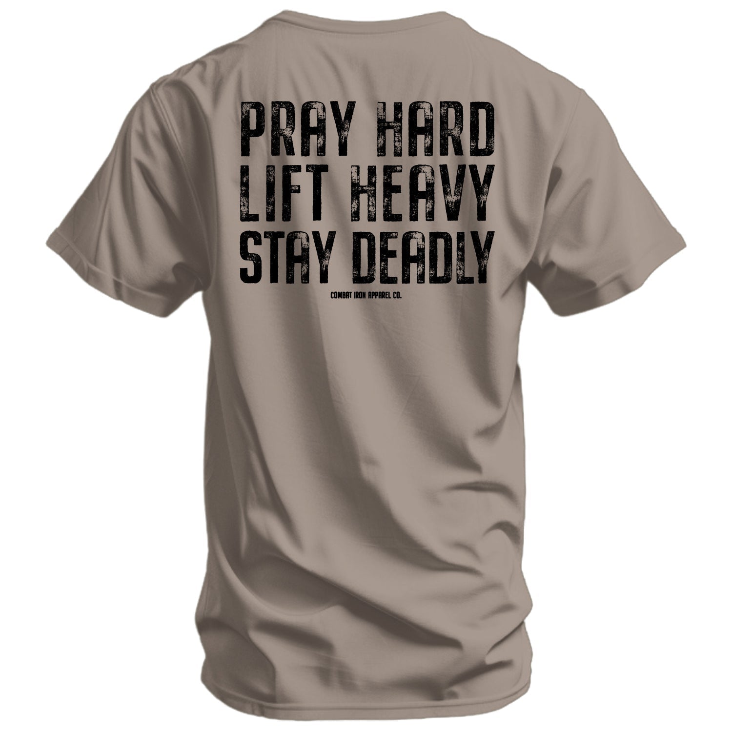 Crovyie cheap jerseys Ordering Pray Hard. Lift Heavy. Stay Deadly. V2 Men's T-Shirt