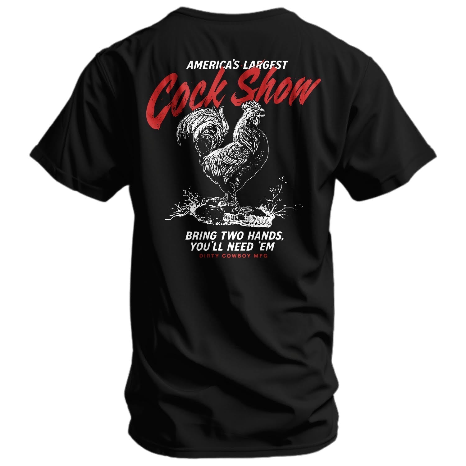 Crovyie cheap jerseys Ordering America's Largest Cock Show Men's T-Shirt
