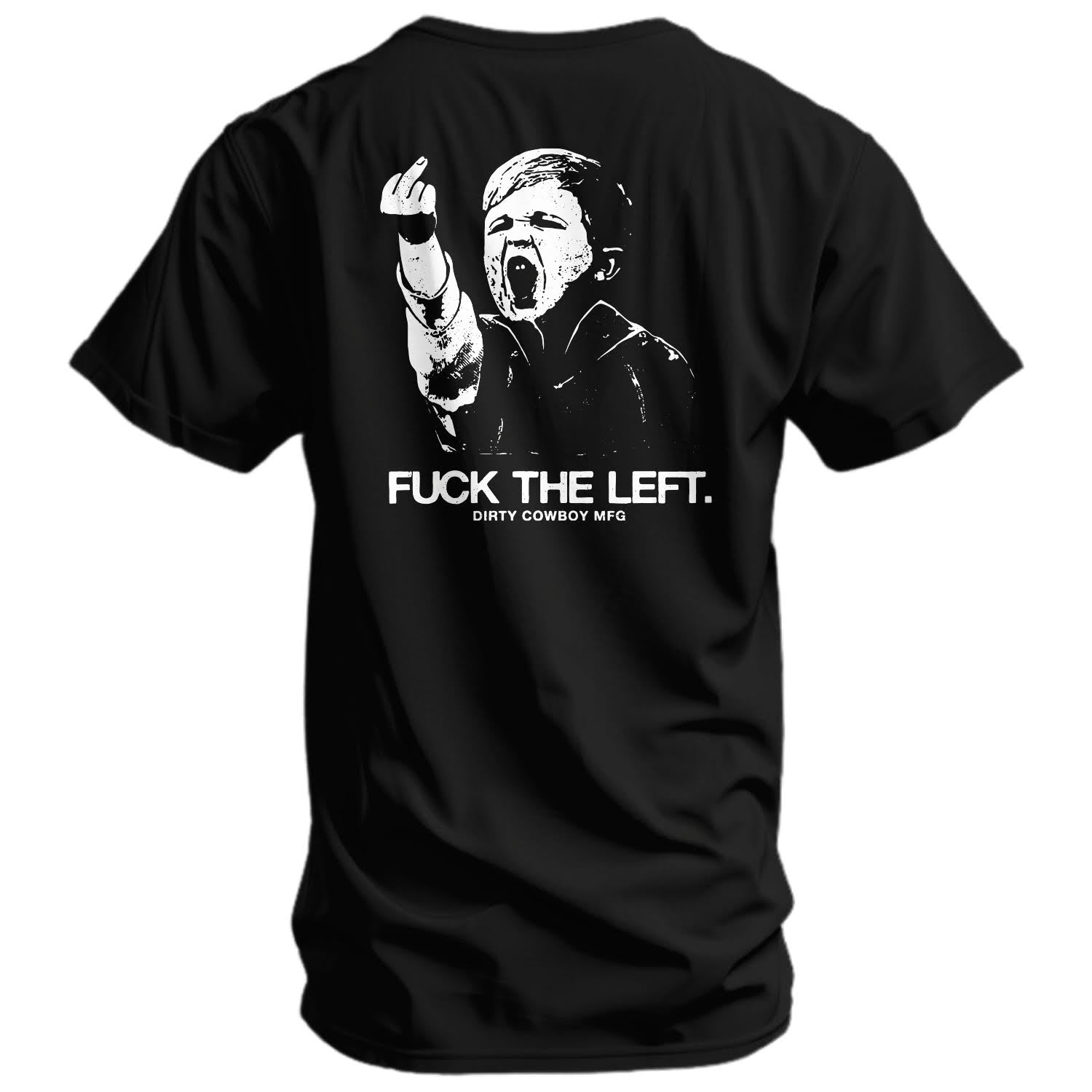 Crovyie cheap jerseys Ordering F*ck The Left Men's T-Shirt