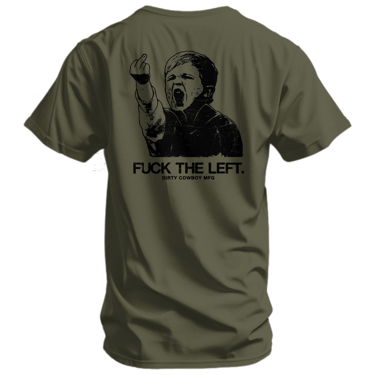 Crovyie cheap jerseys Ordering F*ck The Left Men's T-Shirt