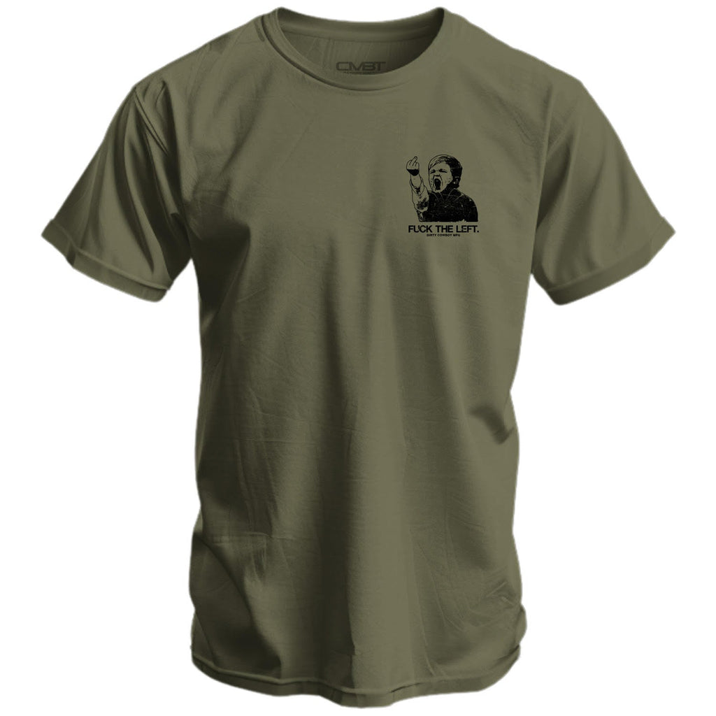 Crovyie cheap jerseys Ordering F*ck The Left Men's T-Shirt