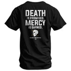 Crovyie cheap jerseys Ordering Death Is Promised. Mercy Is Earned Men's T-Shirt
