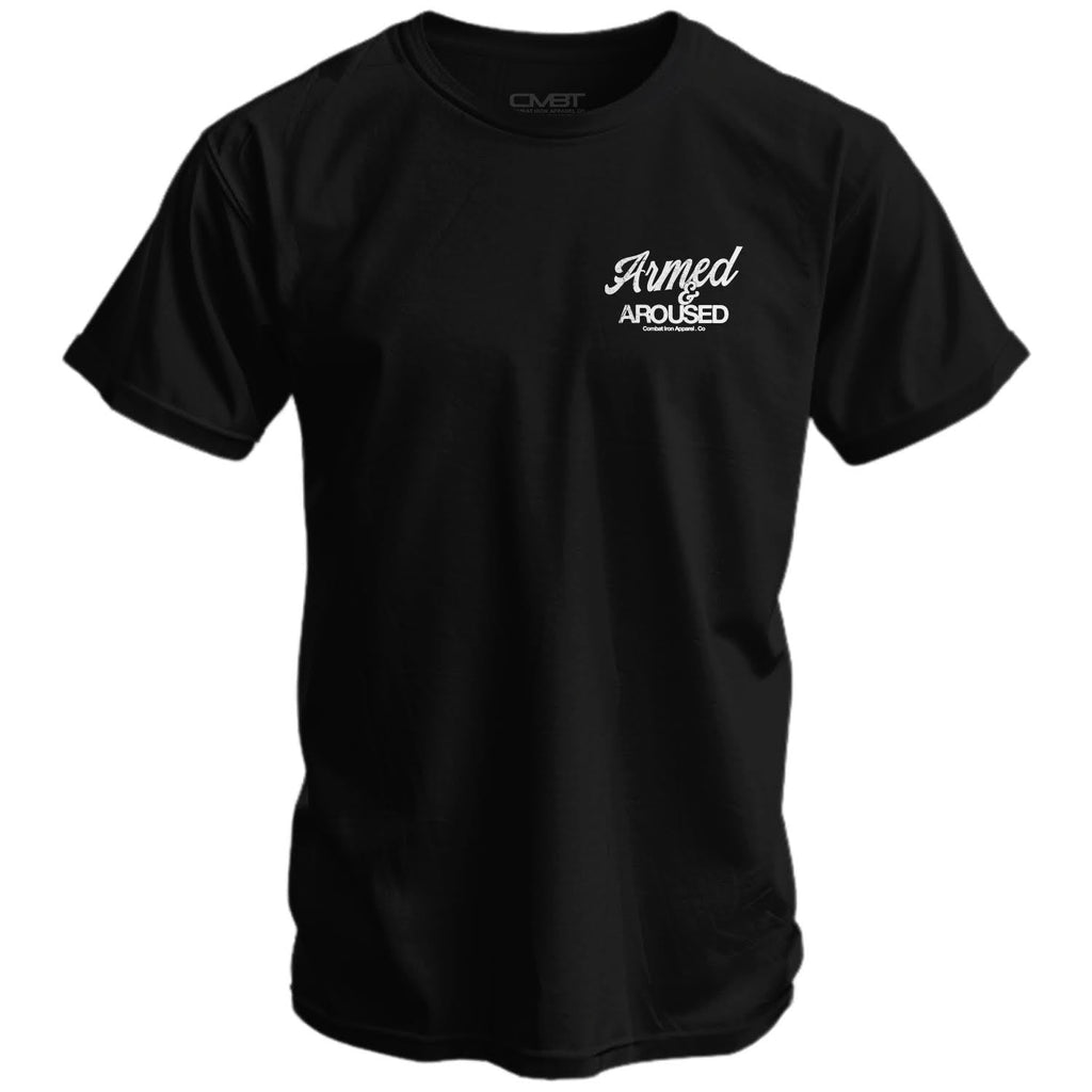 Crovyie cheap jerseys Ordering Armed and Aroused  Men's T-Shirt
