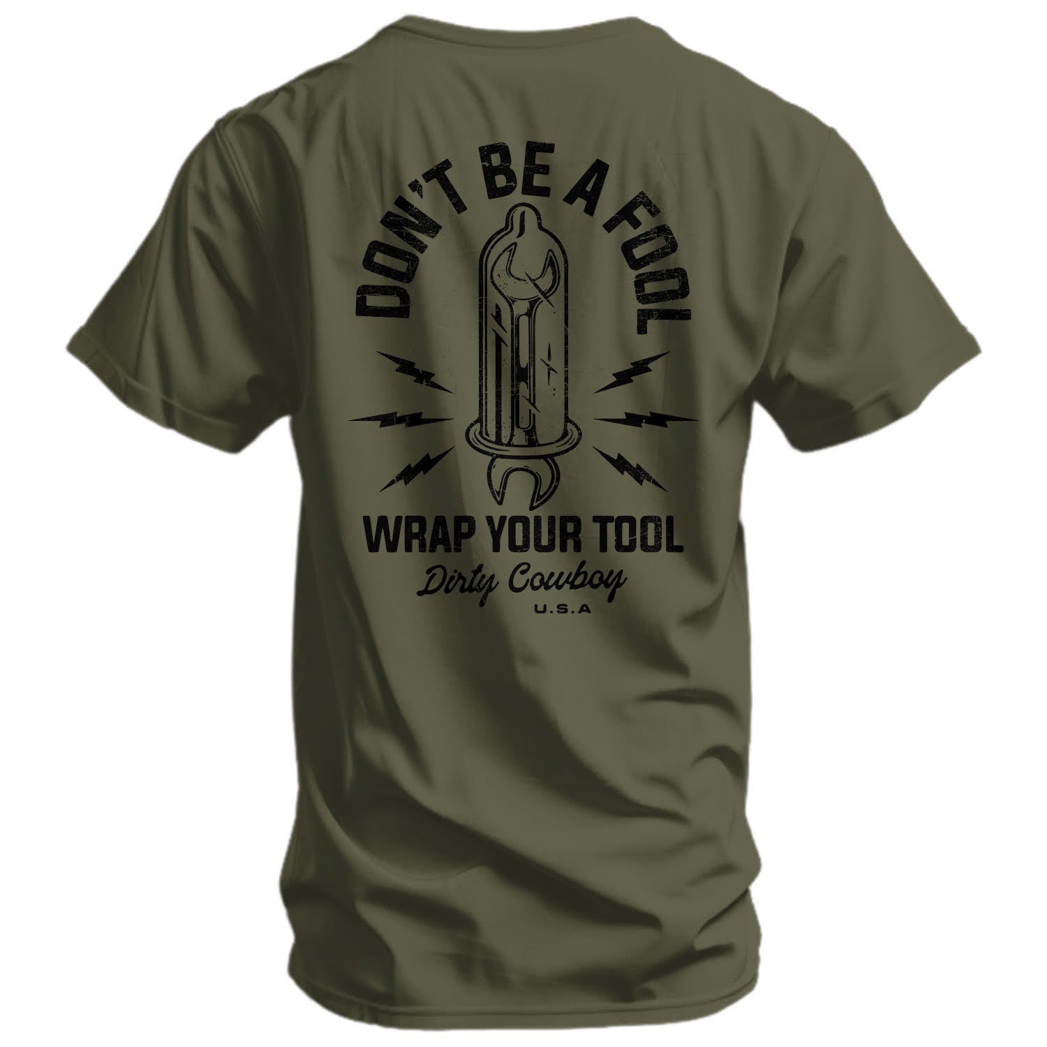 Crovyie cheap jerseys Ordering Don't Be a Fool. Wrap Your Tool Men's T-Shirt