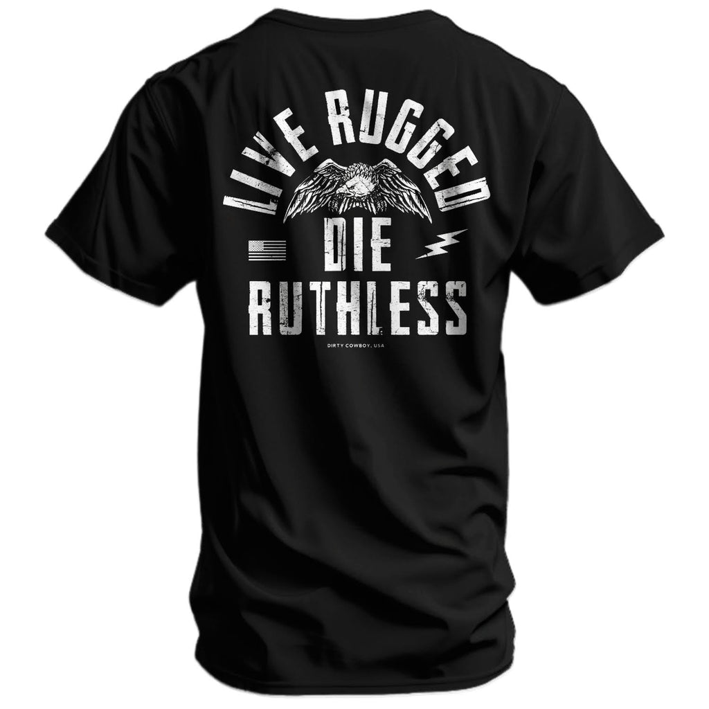 Crovyie cheap jerseys Ordering Live Rugged Die Ruthless Men's T-Shirt