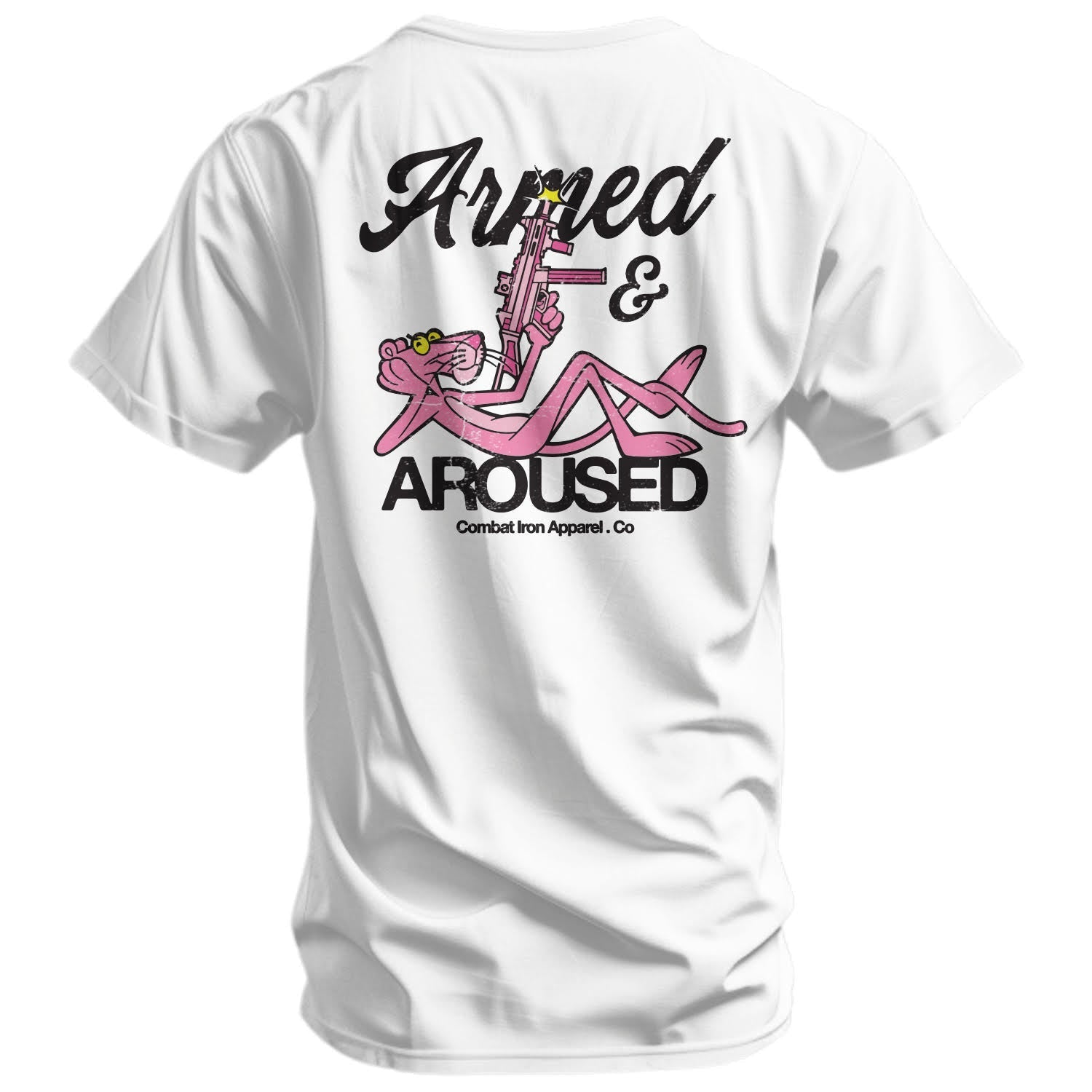 Crovyie cheap jerseys Ordering Armed and Aroused  Men's T-Shirt