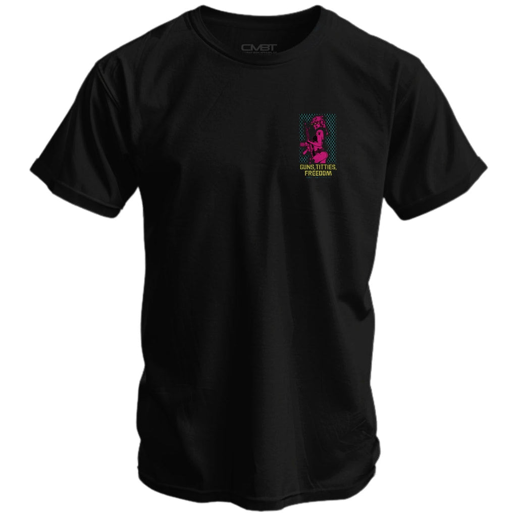 Crovyie cheap jerseys Ordering Guns, Titties, Freedom: Tactical Temptation Men's T-Shirt