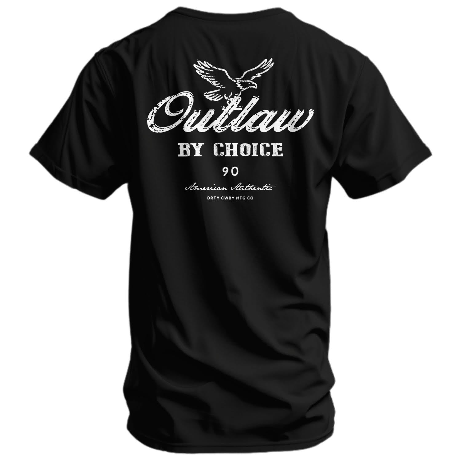 Crovyie cheap jerseys Ordering Outlaw By Choice Men's T-Shirt