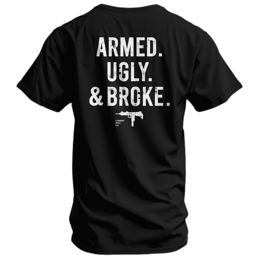 Crovyie cheap jerseys Ordering Armed. Ugly. & Broke. Men's T-Shirt