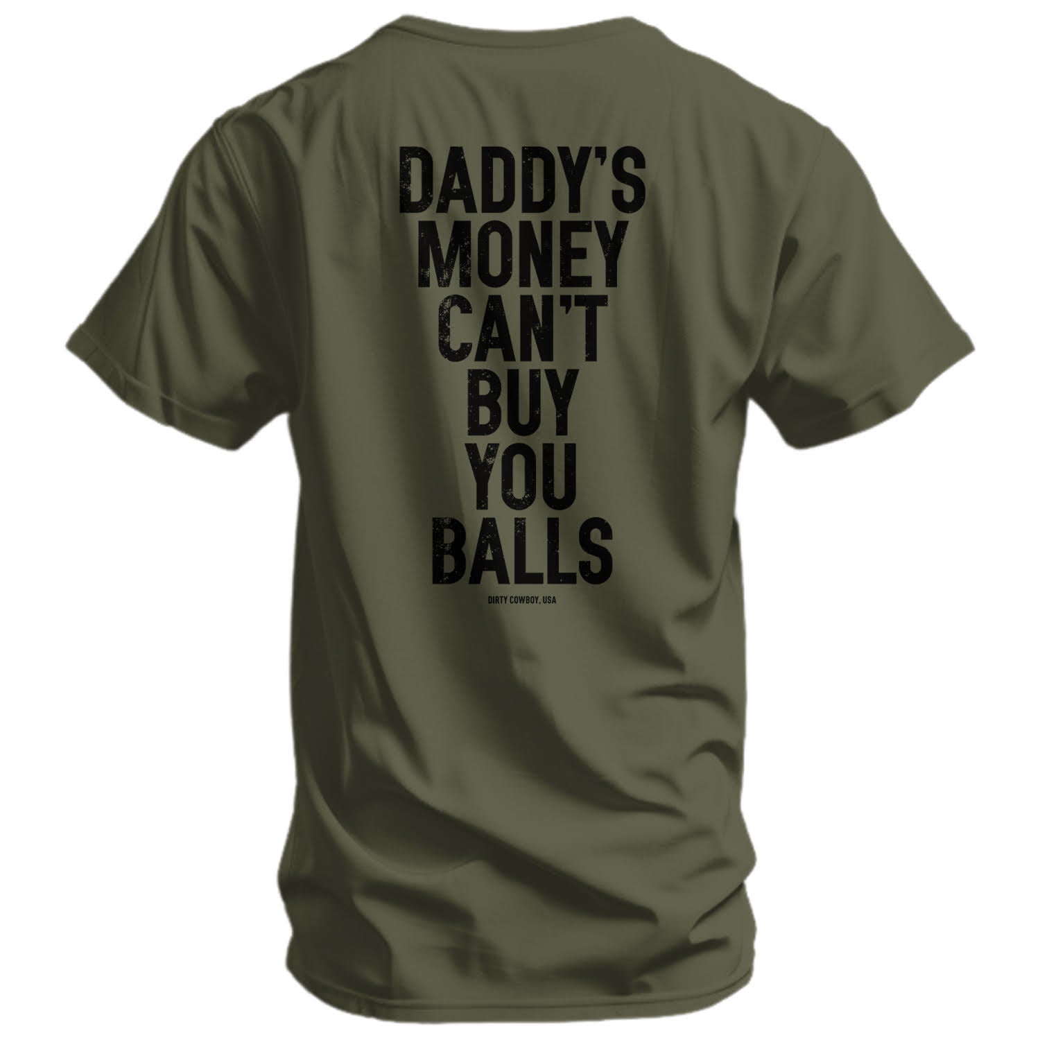 Crovyie cheap jerseys Ordering Daddy's Money Can't Buy You Balls Men's T-Shirt