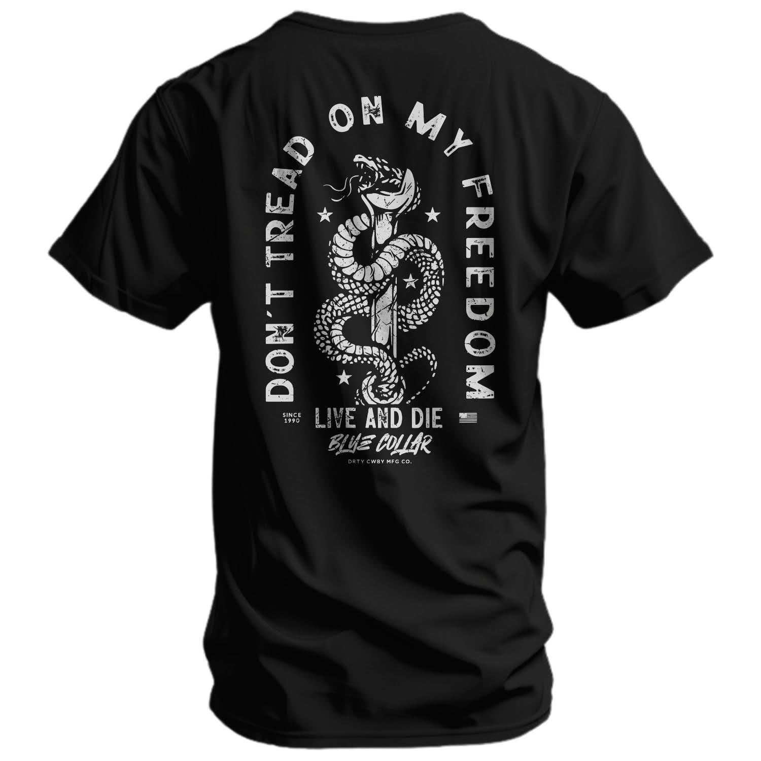 Crovyie cheap jerseys Ordering Don't Tread On My Freedom Men's T-Shirt
